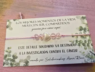 Pulseras Solidarias con donativo incluido
