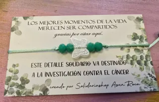 Pulseras Solidarias con donativo incluido