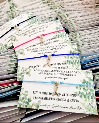 Pulseras Solidarias con donativo incluido