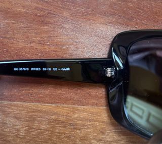 Gafas de sol Gucci 3576 S WF6 E5 Black Gray