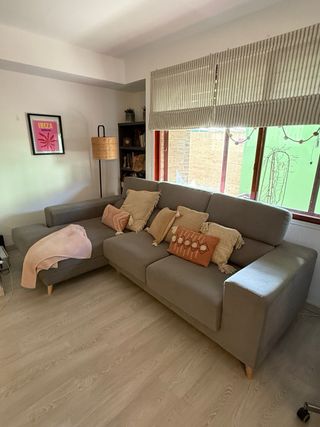 Sofá 3 plazas con chaiselongue Banak, opcion cama