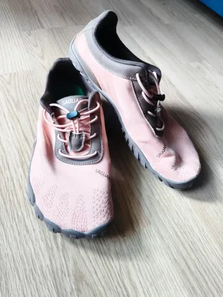 Zapatillas Saguaro T40 Rosa y Gris