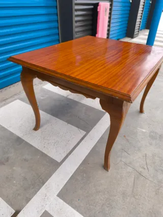 Mesa de madera estilo isabelino buen estado