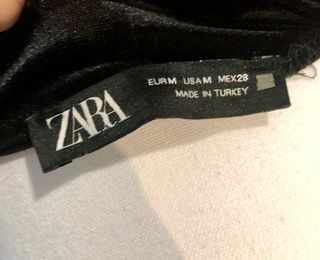 Leggings negros de terciopelo