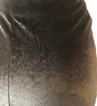 Leggings negros de terciopelo