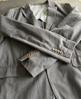 Americana Massimo Dutti Talla 46 Gris