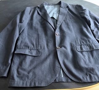 Americana Massimo Dutti Talla 46 Gris