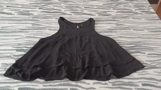 Blusa Stradivarius Negra