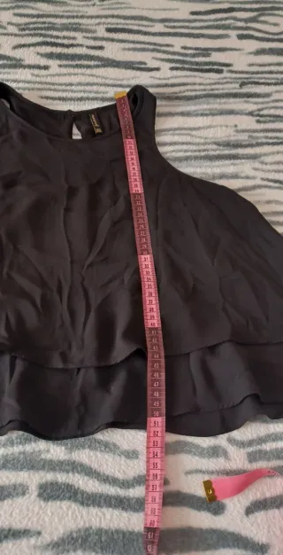 Blusa Stradivarius Negra