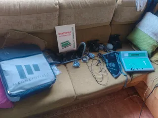 Maquina electromagnetoterapia con todos accesorios