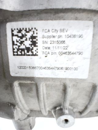 MOTOR ELECTRICO DELANTERO FIAT 500E