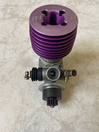 Motor RC Nitro Morado