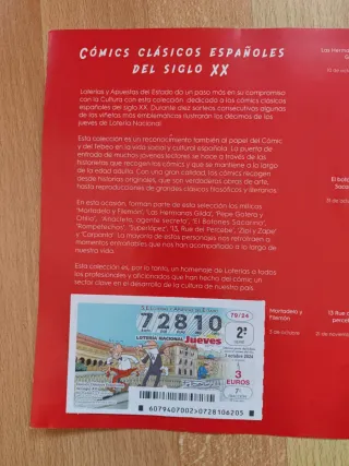 Cómics Clasicos Españoles Lotería