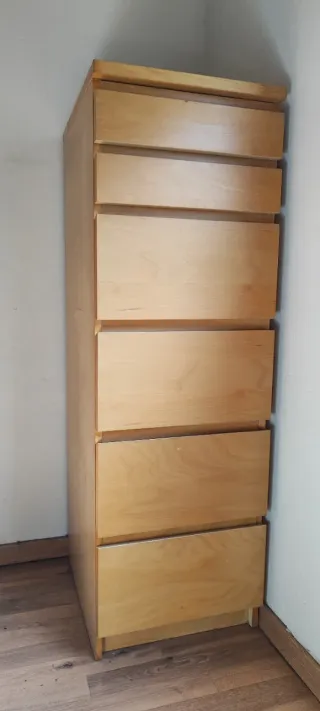 Cajonera Malm Ikea Madera