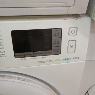 Lavadora Samsung ecobubble 9kg