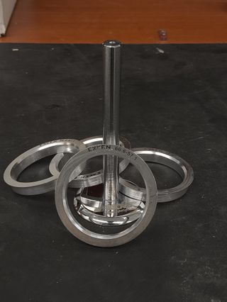 Centradores de aluminio para llantas