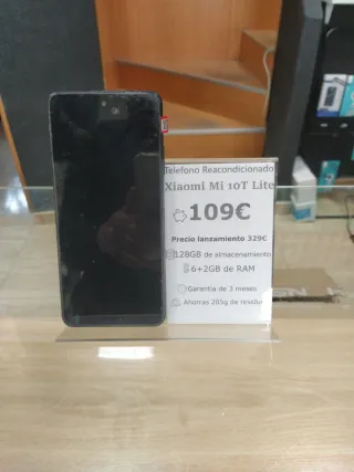 Xiaomi Mi 10T Lite 128GB Negro Reacondicionado