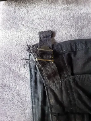 Pantalones cargo negros