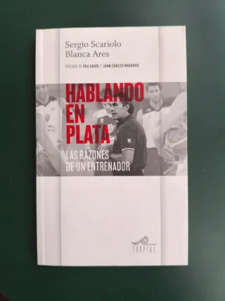 Libro Hablando en plata de Sergio Scariolo