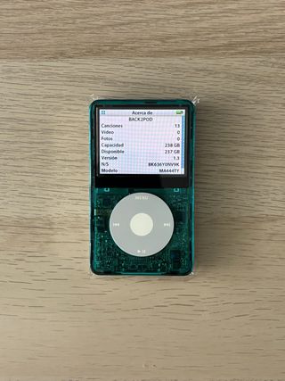 iPod Classic 5.5ª 256GB + 2000mAh