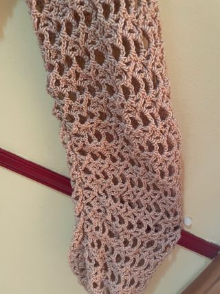 Jersey tejido a mano manga larga