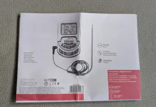 Termómetro Cocina Lacor Sonda Digital