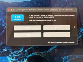IMAC 21.5 Intel i5 8GB RAM Gráfica 512
