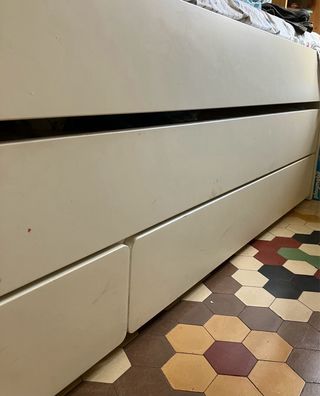 Cama nido SLÄKT Ikea con cajones