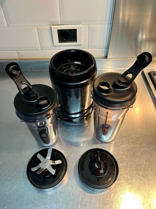 Batidora con 2 Vasos y 2 Cabezales