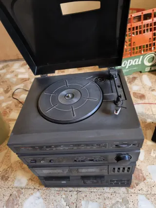 Radio TENSA con CD y Doble Cassette