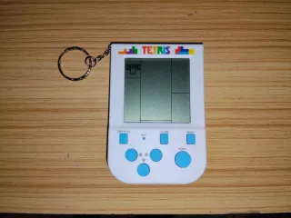 Consoletta portachiavi Mini Tetris. Ufficiale. Retro.