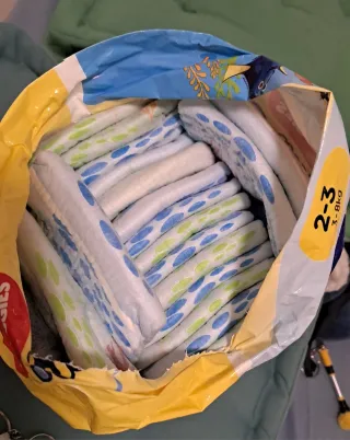 Pañales Agua Huggies Talla 2-3, 3-8kg