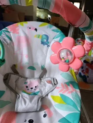 Sdraietta vibrante neonato 0+ mesi