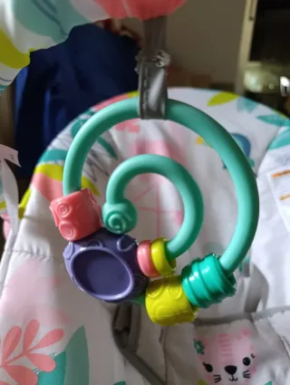 Sdraietta vibrante neonato 0+ mesi