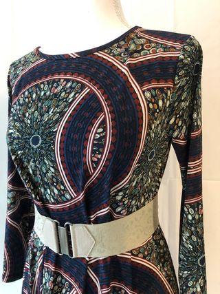 Vestido estampado talla M