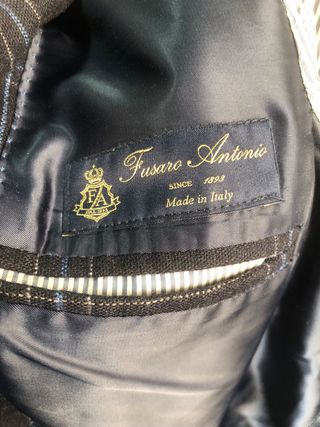 Americana/Blazer Italia Cuadros Talla 54