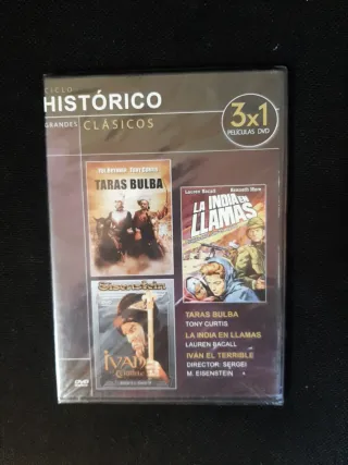 DVD Ciclo Histórico Grandes Clásicos 3x1