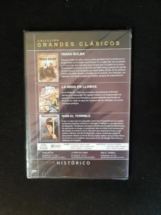 DVD Ciclo Histórico Grandes Clásicos 3x1