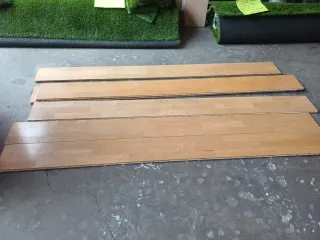 Tarima Roble Natural 3 Lamas