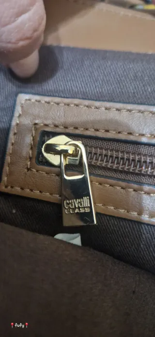 Borsa a spalla Cavalli Class marrone