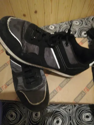 Zapatillas deportivas mujer negras y grises