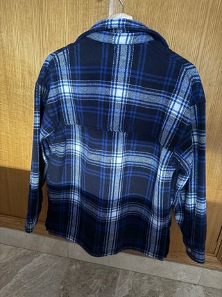 Sobrecamisa cuadros H&M XXS (S)