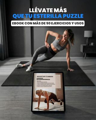 28 Piezas Esterillas Fitness Puzzle Suelo Gimnasio