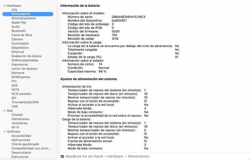 MacBook Air 15” M3 24GB RAM 256GB SSD afbeelding 6