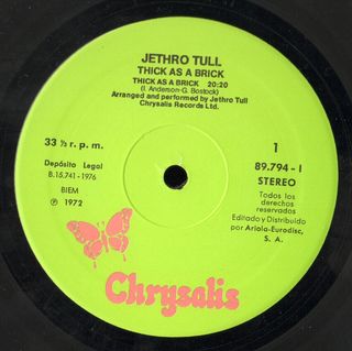 Jethro Tull - Thick As A Brick