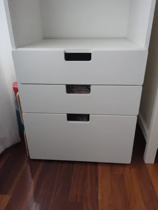 Mueble de almacenaje blanco Ikea