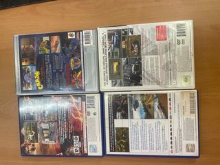 Pack 4 Juegos PS2: Tekken 5, Crash, WRC, GT4