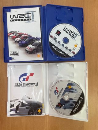 Pack 4 Juegos PS2: Tekken 5, Crash, WRC, GT4