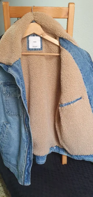 Cazadora vaquera forro borreguito