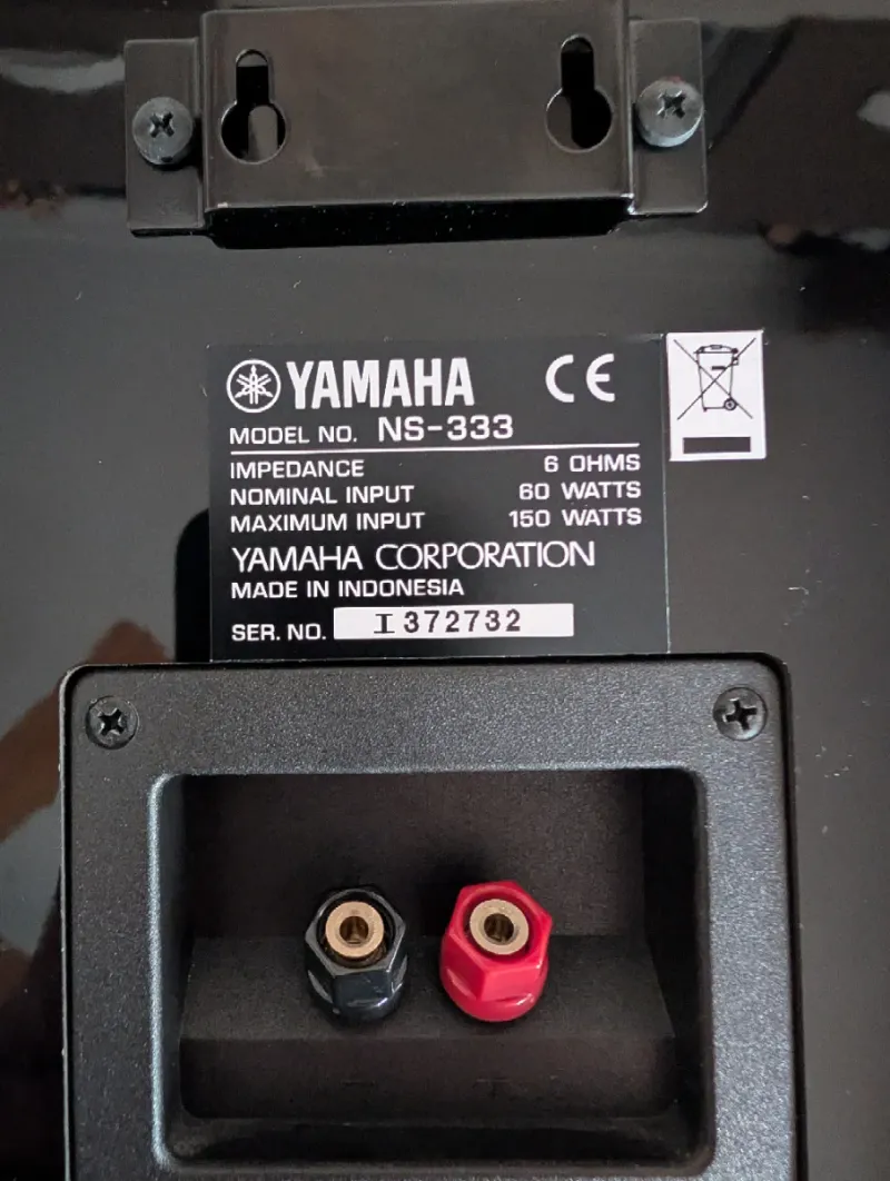 ALTAVOCES  YAMAHA NS-333 HiFi afbeelding 3